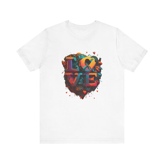 LOVE Unisex Jersey Short Sleeve Tee