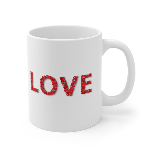LOVE Ceramic Mug 11oz