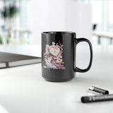 LOVE 3D Graphic Black Mug LOVE 3D Graphic Black Mug