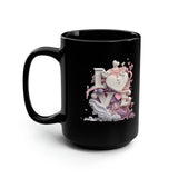 LOVE 3D Graphic Black Mug LOVE 3D Graphic Black Mug