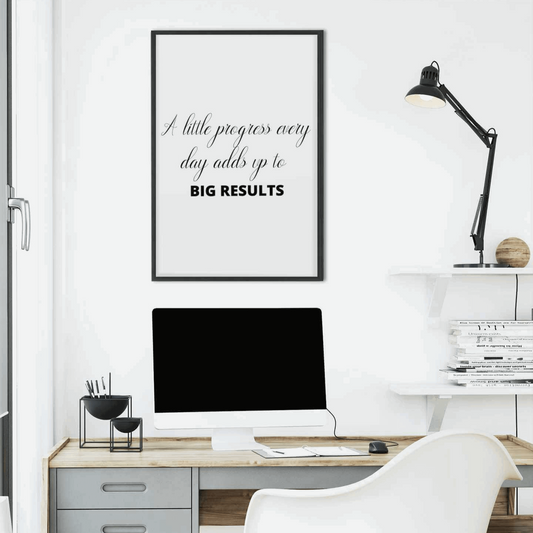 A Little Progress Every Day Adds To The Big Results Barty life