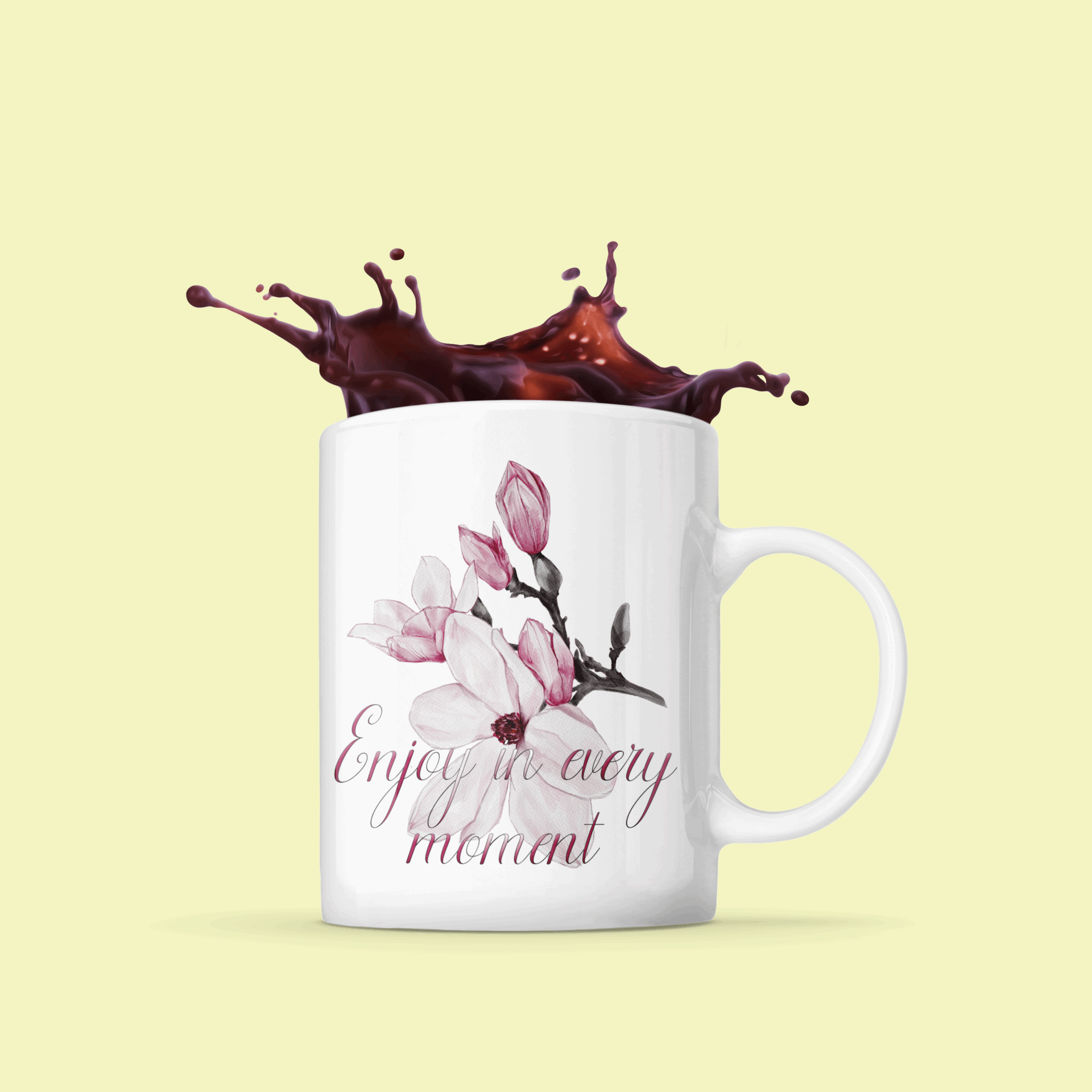 Enjoy In Every Moment Ceramic Mug 11oz Barty life Enjoy In Every Moment Ceramic Mug 11oz Barty life