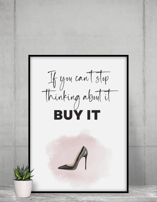 If You Cant Stop Think About It BUY IT Barty life