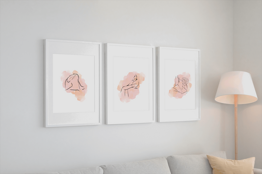 Girl, High Heels - Wall Art Barty life