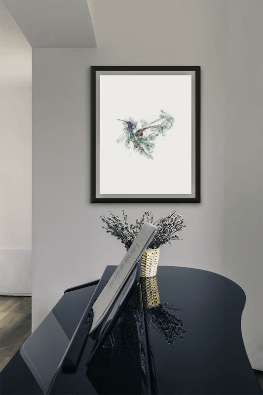 Hummingbird Ink Wall Art Barty life