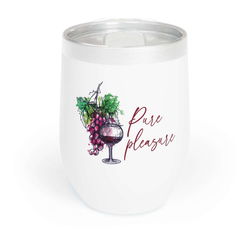 Full Color Dual Wall Stemless Stainless Steel Custom Wine Tumbler - 10