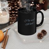To Do Moon And Back 11oz Black Mug Barty life To Do Moon And Back 11oz Black Mug Barty life