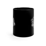 Ship Ink Splash 11oz Black Mug Barty life Ship Ink Splash 11oz Black Mug Barty life
