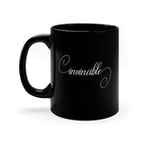 Invincible 11oz Black Mug Barty life Invincible 11oz Black Mug Barty life