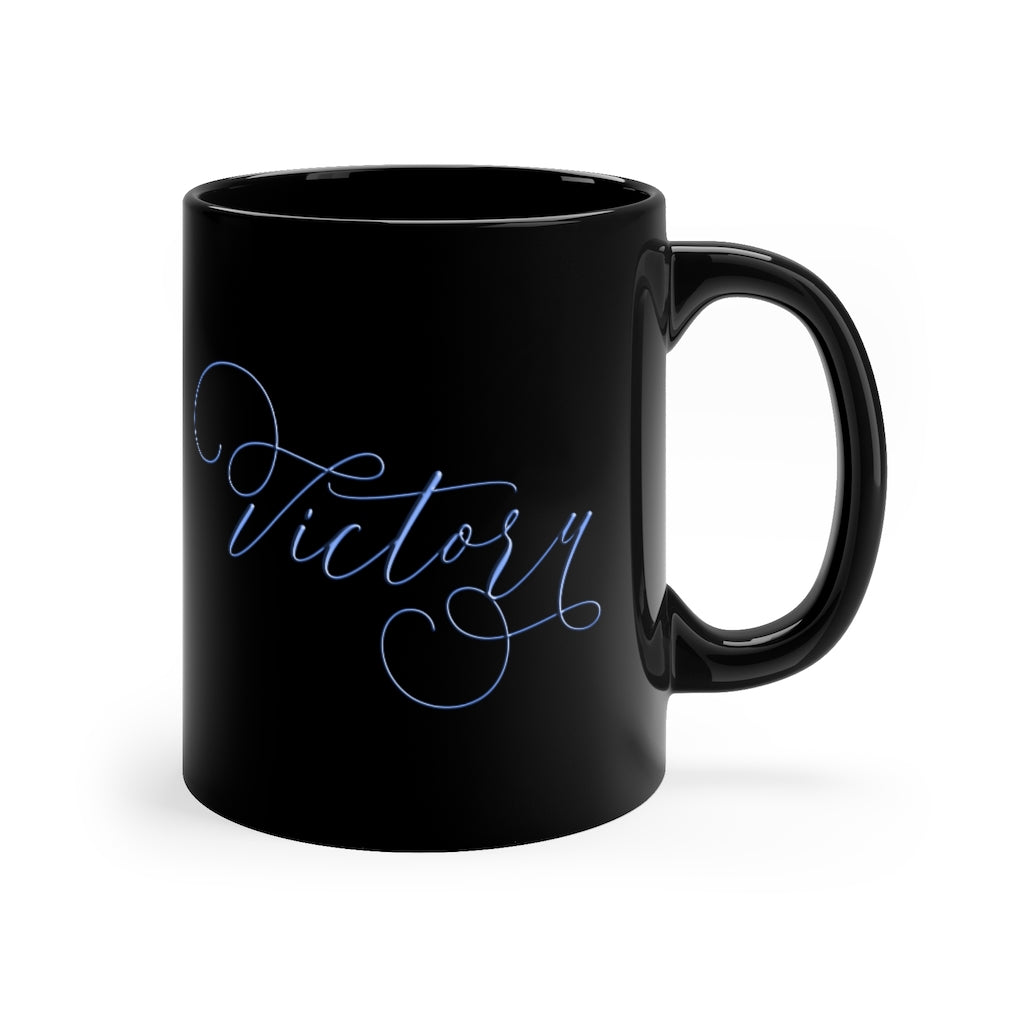 Victory 11oz Black Mug Barty life Victory 11oz Black Mug Barty life
