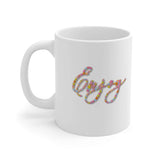 Enjoy (flower design) Ceramic Mug 11oz Barty life Enjoy (flower design) Ceramic Mug 11oz Barty life