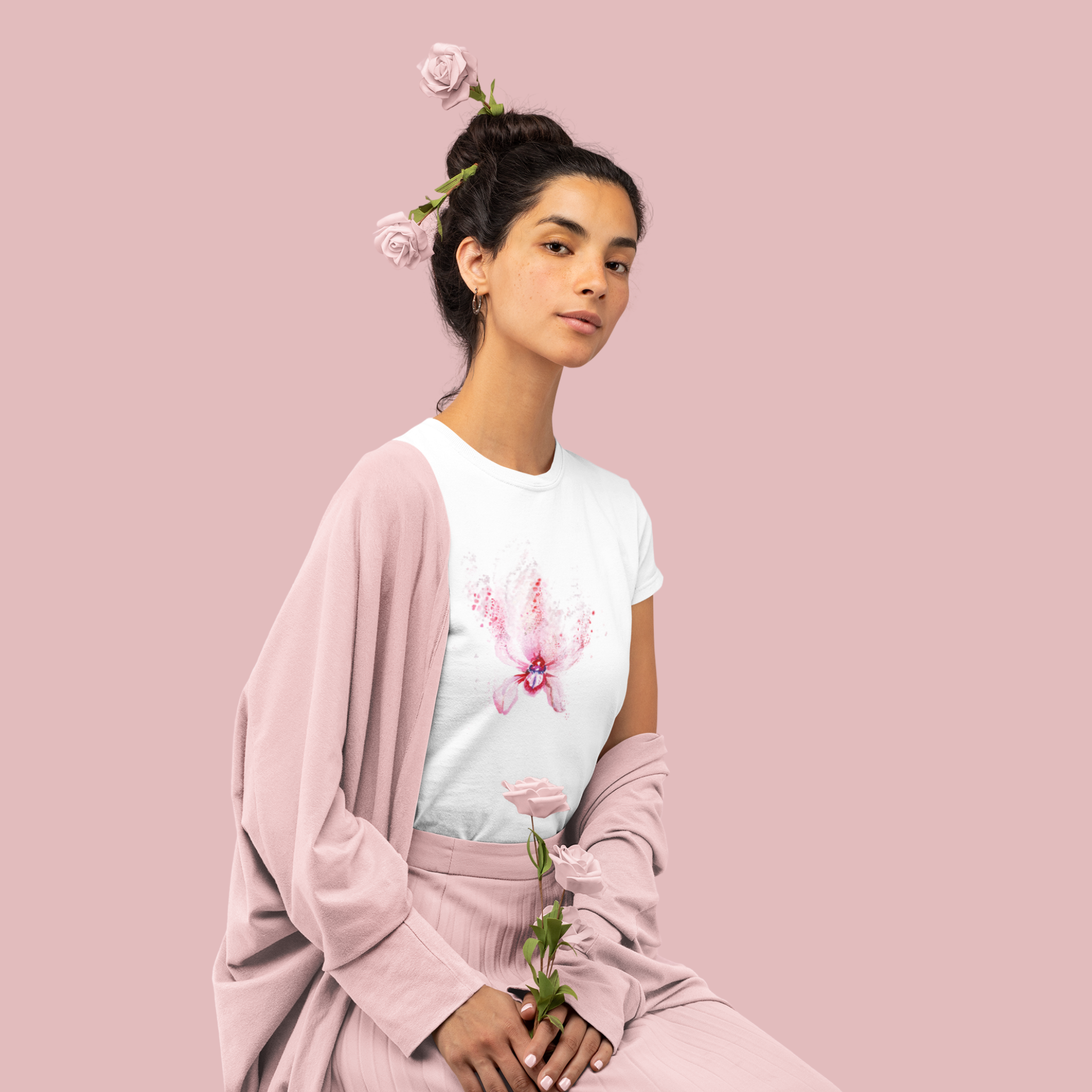 Orchid Women's Softstyle Tee Barty life Orchid Women's Softstyle Tee Barty life