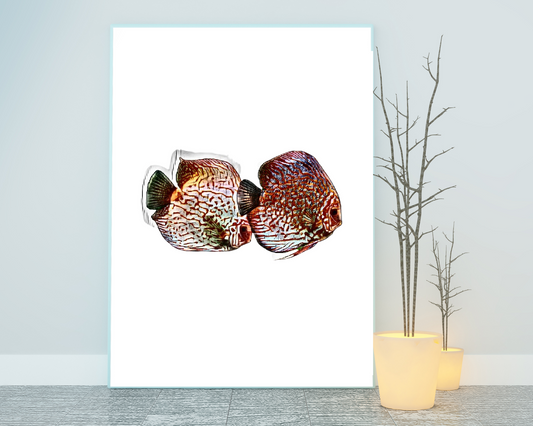 Tropical Fish Wall Art Barty life