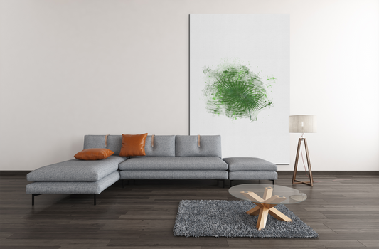 Tropical Leaf 1 Ink Wall Art Barty life