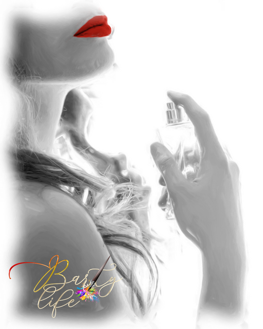 Women And Perfume Wall Art Barty life