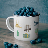 Travel-Inspired Enamel Camping Mug Barty life Travel-Inspired Enamel Camping Mug Barty life