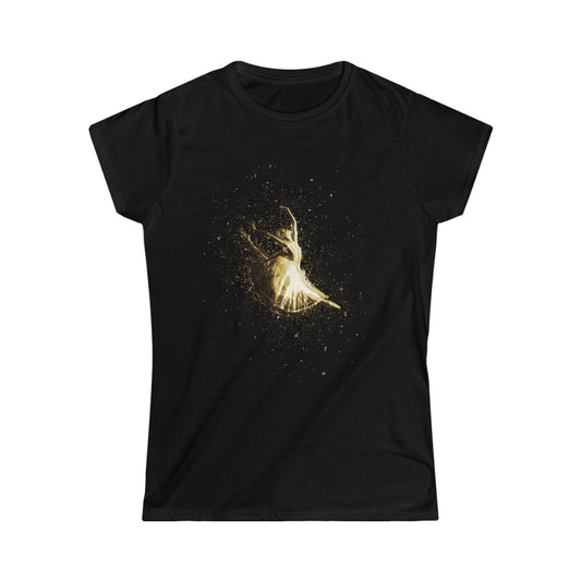 Golden Ballerina Women's Softstyle Tee Barty life