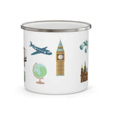 Travel-Inspired Enamel Camping Mug Barty life Travel-Inspired Enamel Camping Mug Barty life