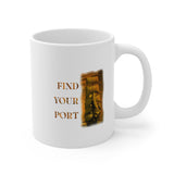 Find Your Port Ceramic Mug 11oz Barty life Find Your Port Ceramic Mug 11oz Barty life