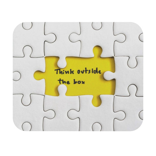 Think Outside The Box Mouse Pad (Rectangle) Barty life