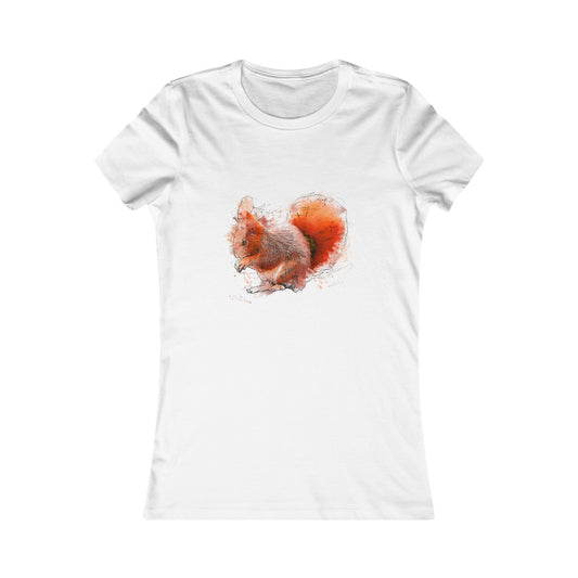 Little Squirrels Line Women's Favorite Tee Barty life