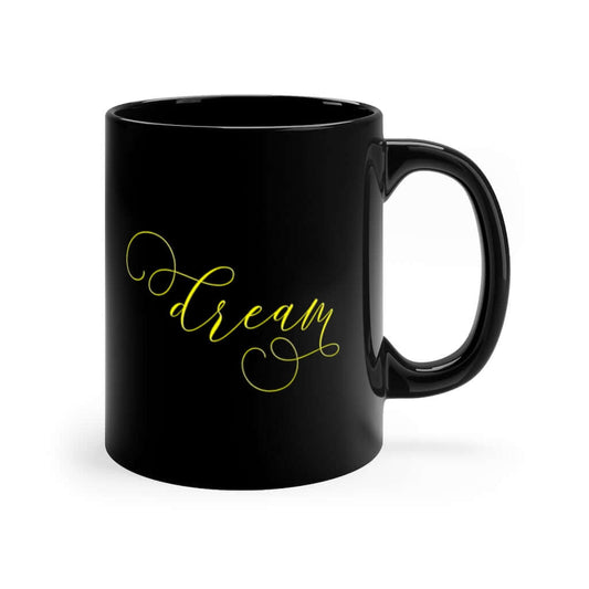 Dream 11oz Black Mug Barty life