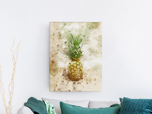 Pineapple Watercolor Art Barty life