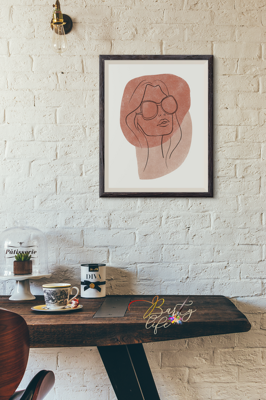 Women line art Barty life