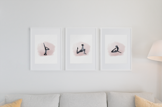 Yoga - Wall Art Set Barty life
