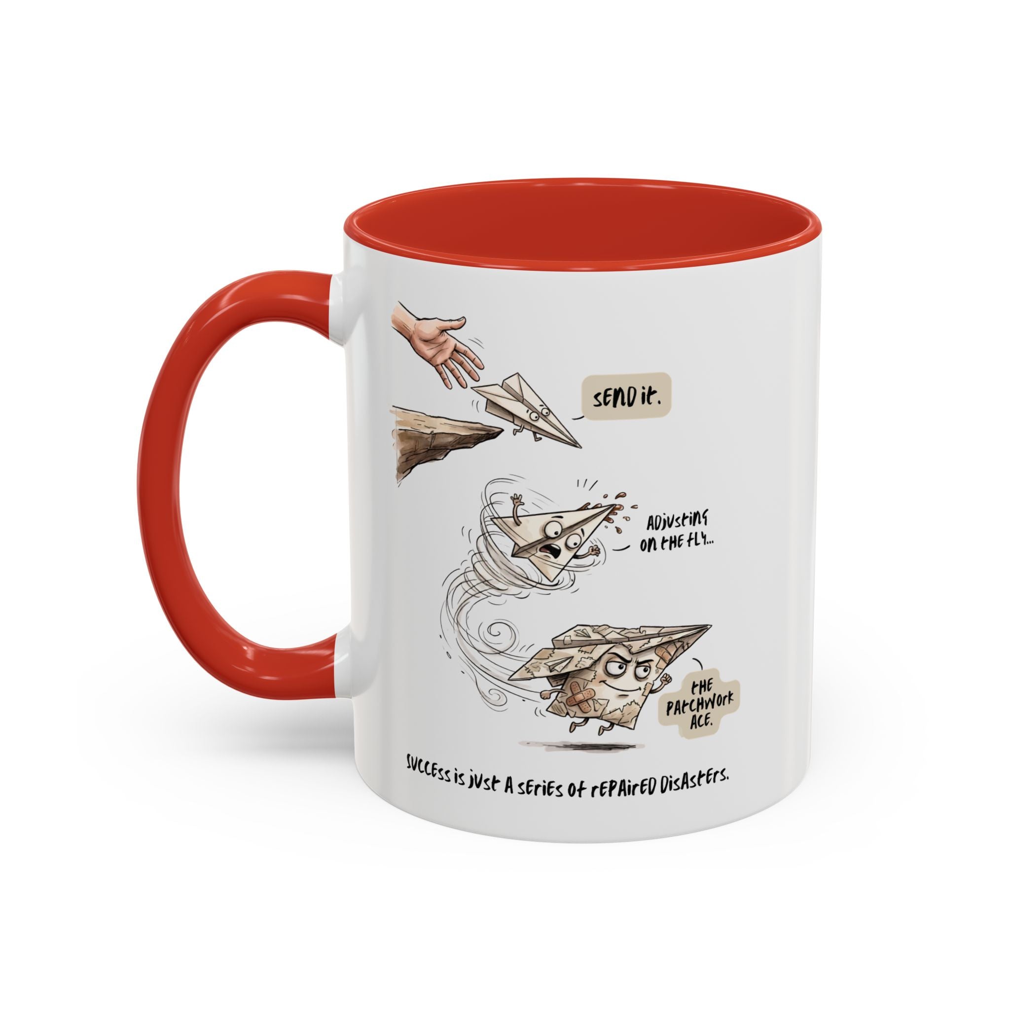 Send It Mug – Funny Motivational Coffee Mug for Creators & Entrepreneurs