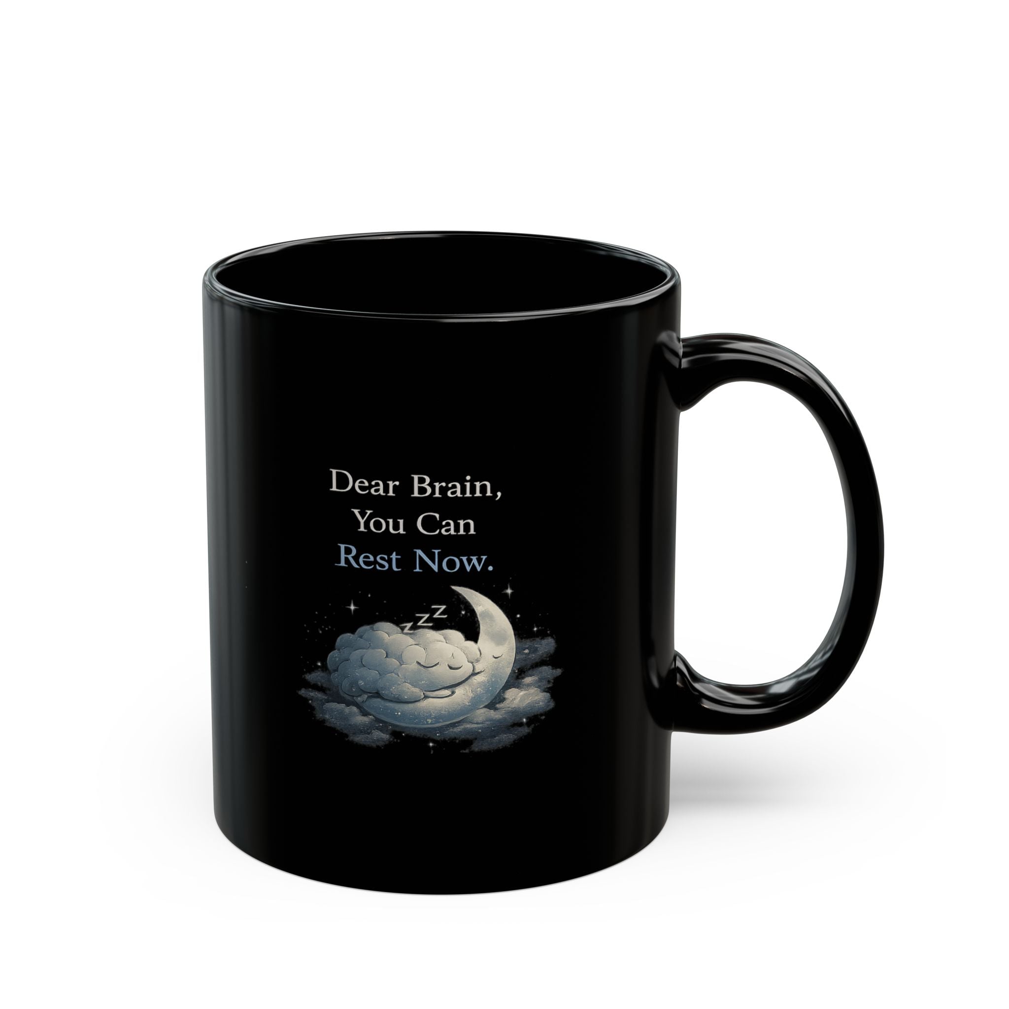 Not Every Thought Needs Your Attention Mug – Overthinking & Self-Care Coffee Mug