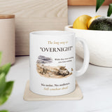 The Long Way to “Overnight” Mug – Motivational Coffee Mug for Quiet Progress