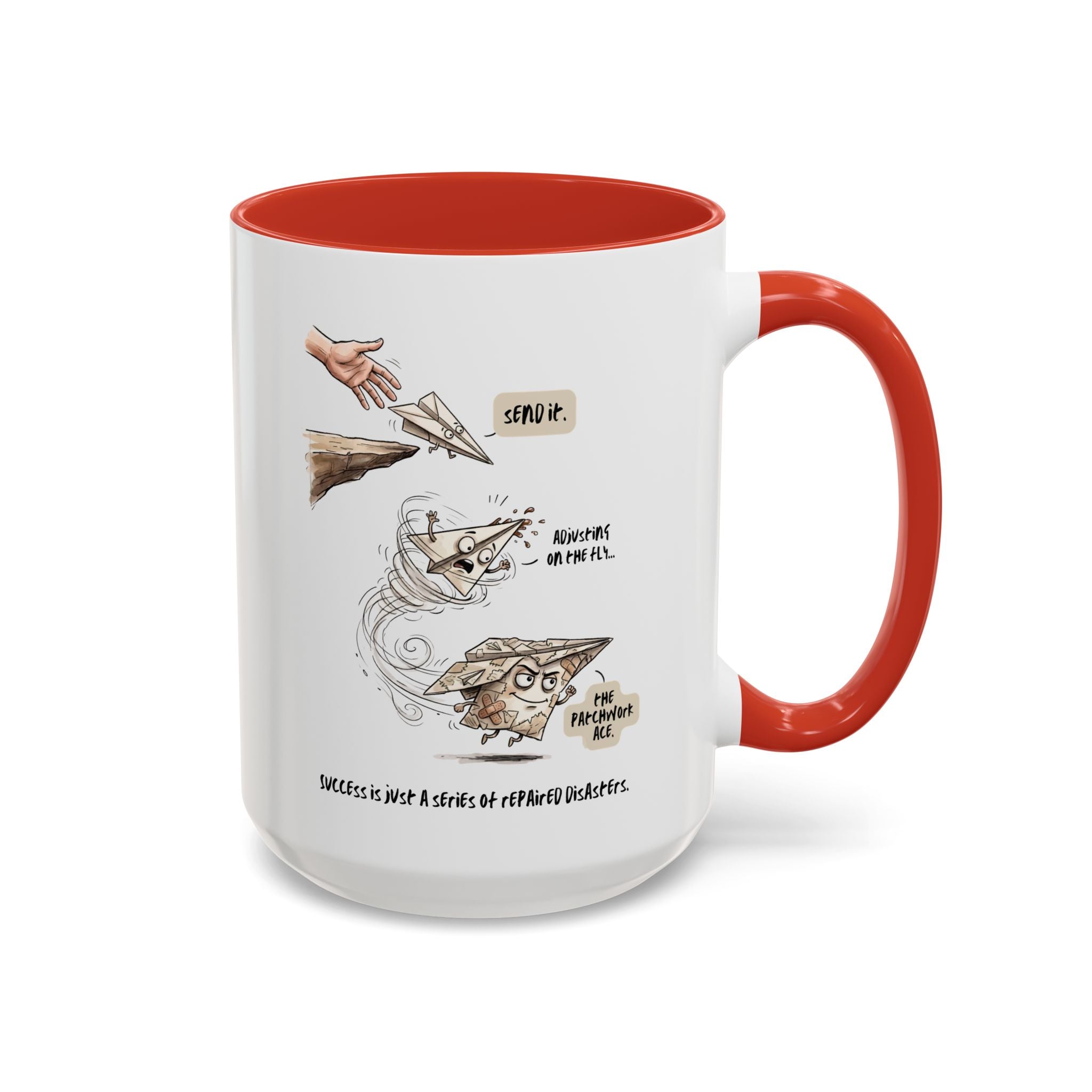 Send It Mug – Funny Motivational Coffee Mug for Creators & Entrepreneurs