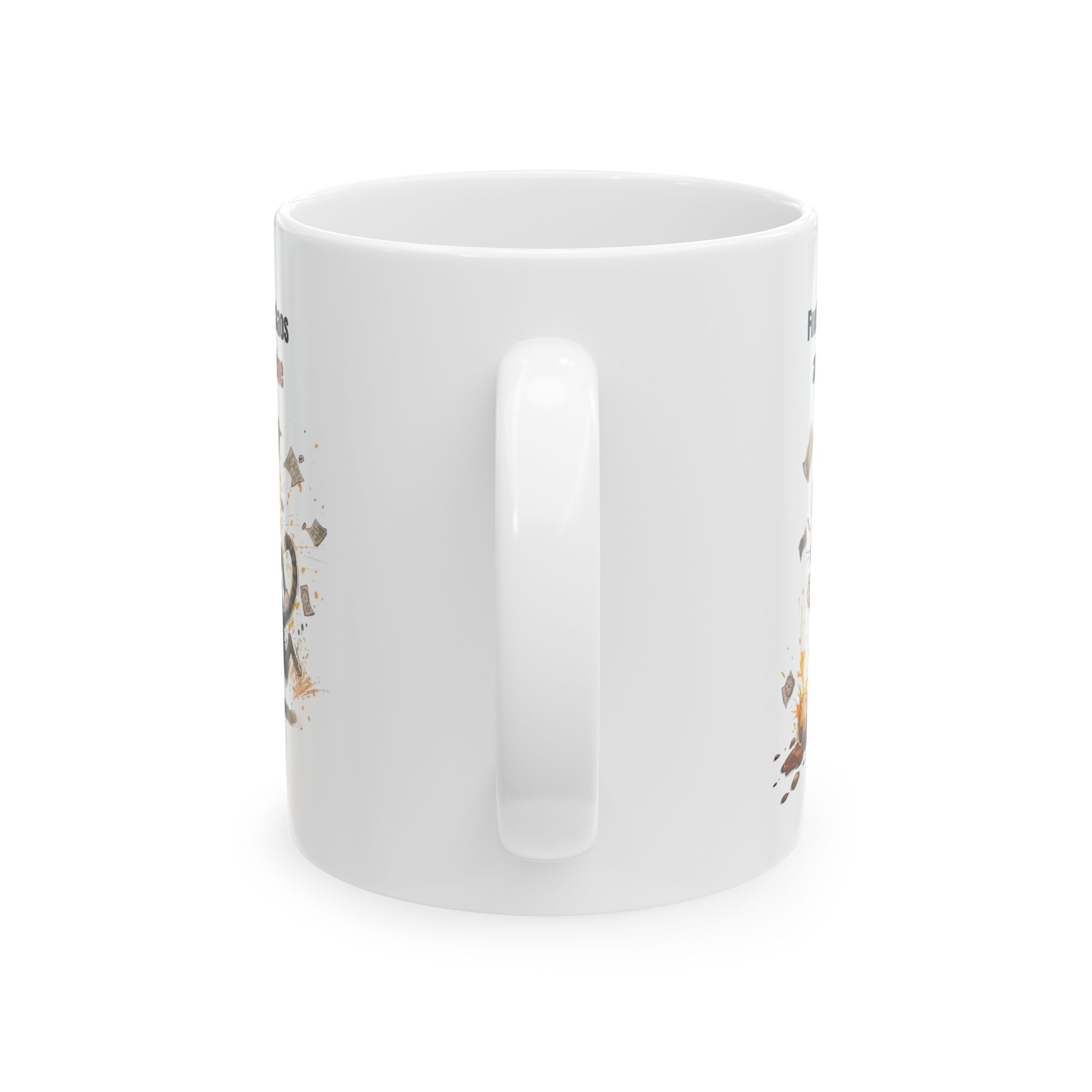 Fueled by Chaos and Caffeine Mug
