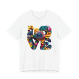 Love T-Shirt - Artistic and Colorful Graphic Tee