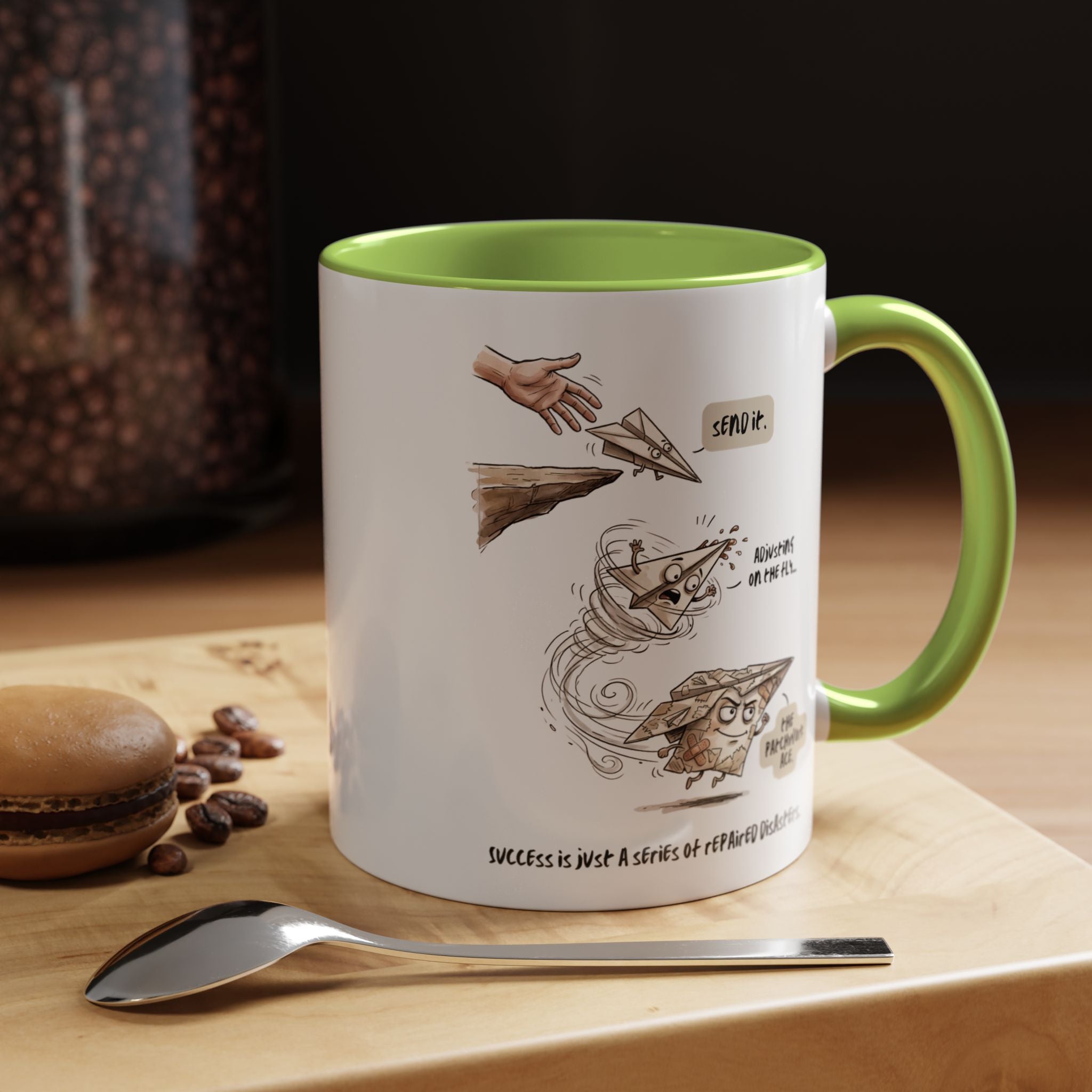 Send It Mug – Funny Motivational Coffee Mug for Creators & Entrepreneurs