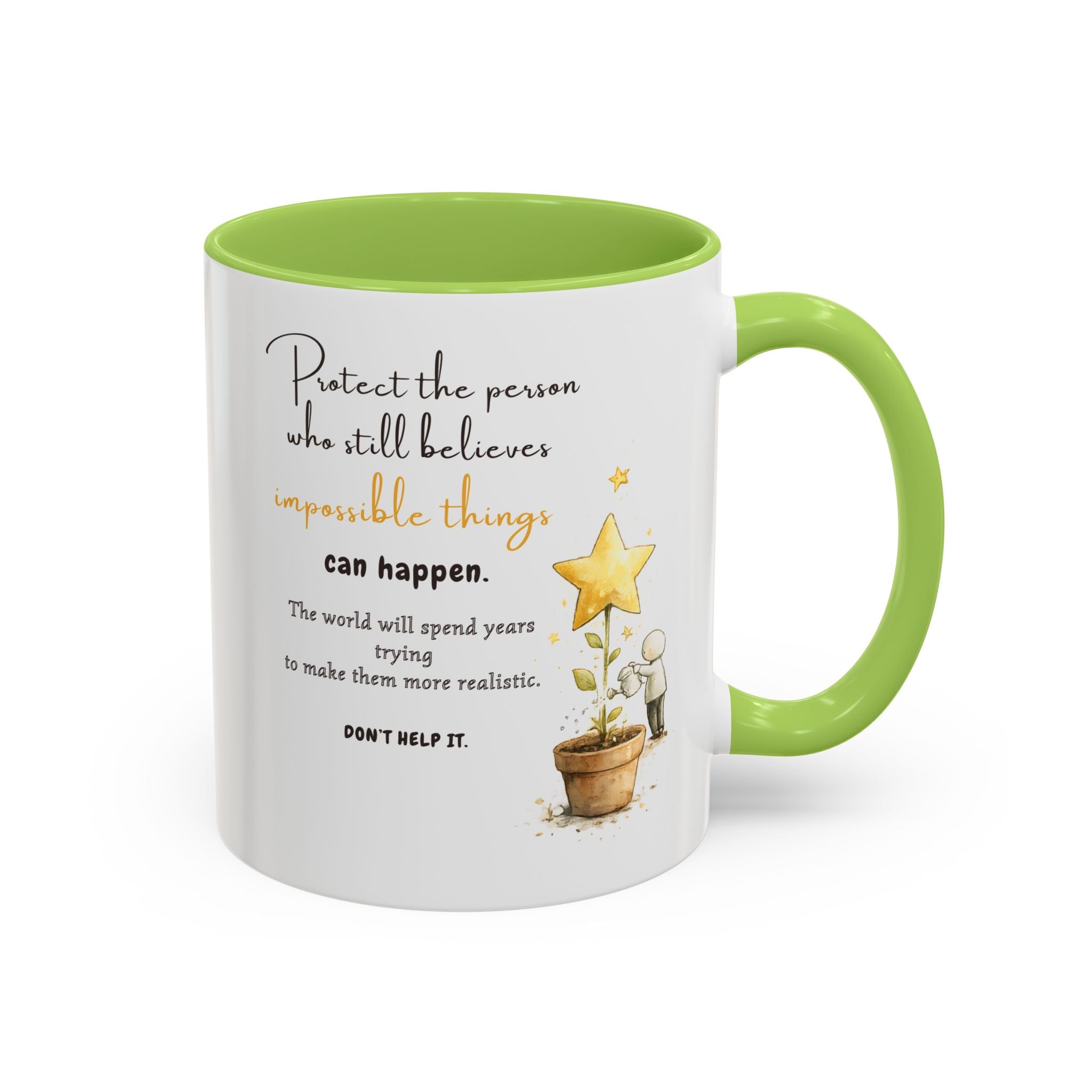 Protect the Impossible Mug – Inspirational Coffee Mug for Dreamers