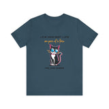 Cat Tee Live Your Best Life Graphic Shirt