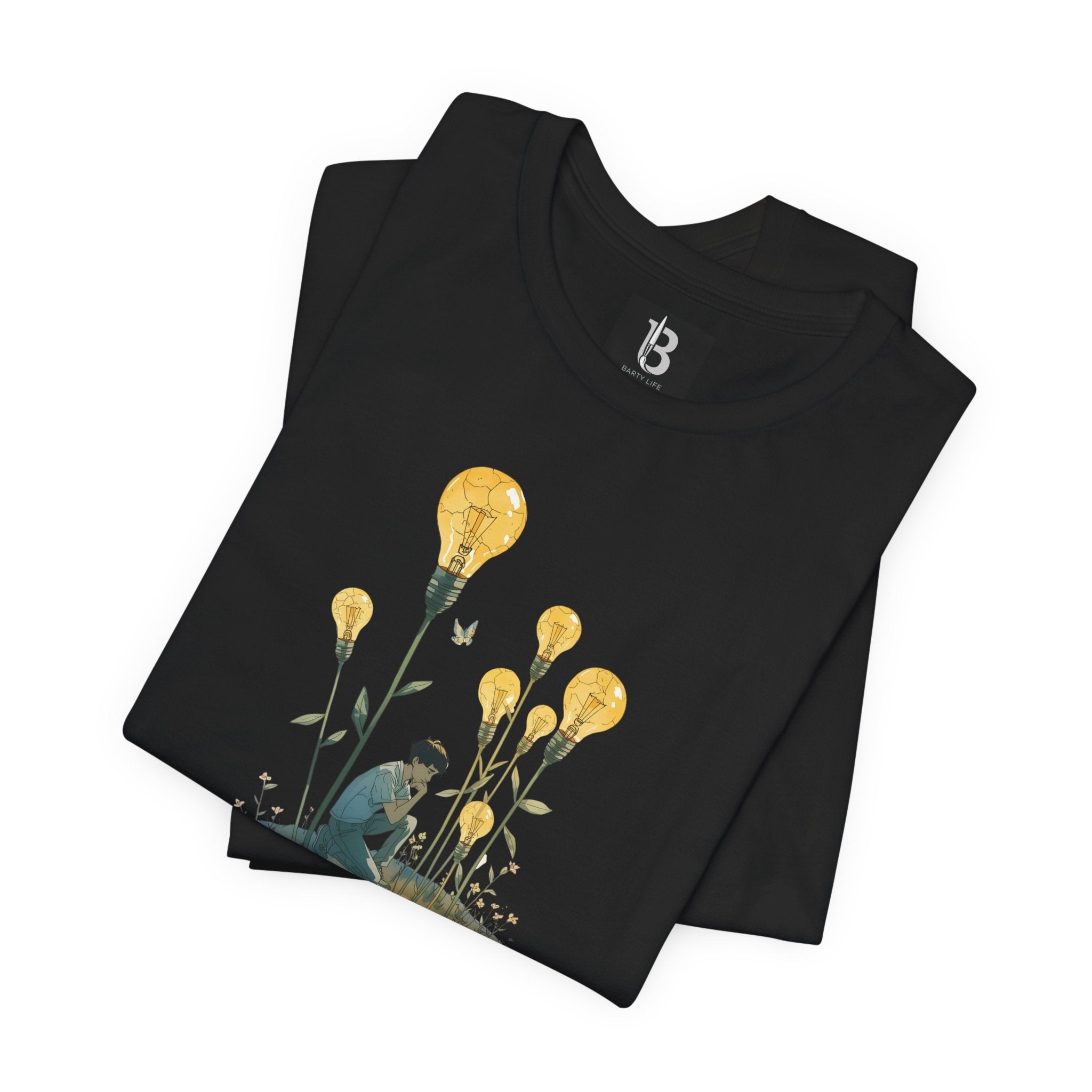 The Best Ideas Grow in the Quiet – Inspirational Artistic T-Shirt