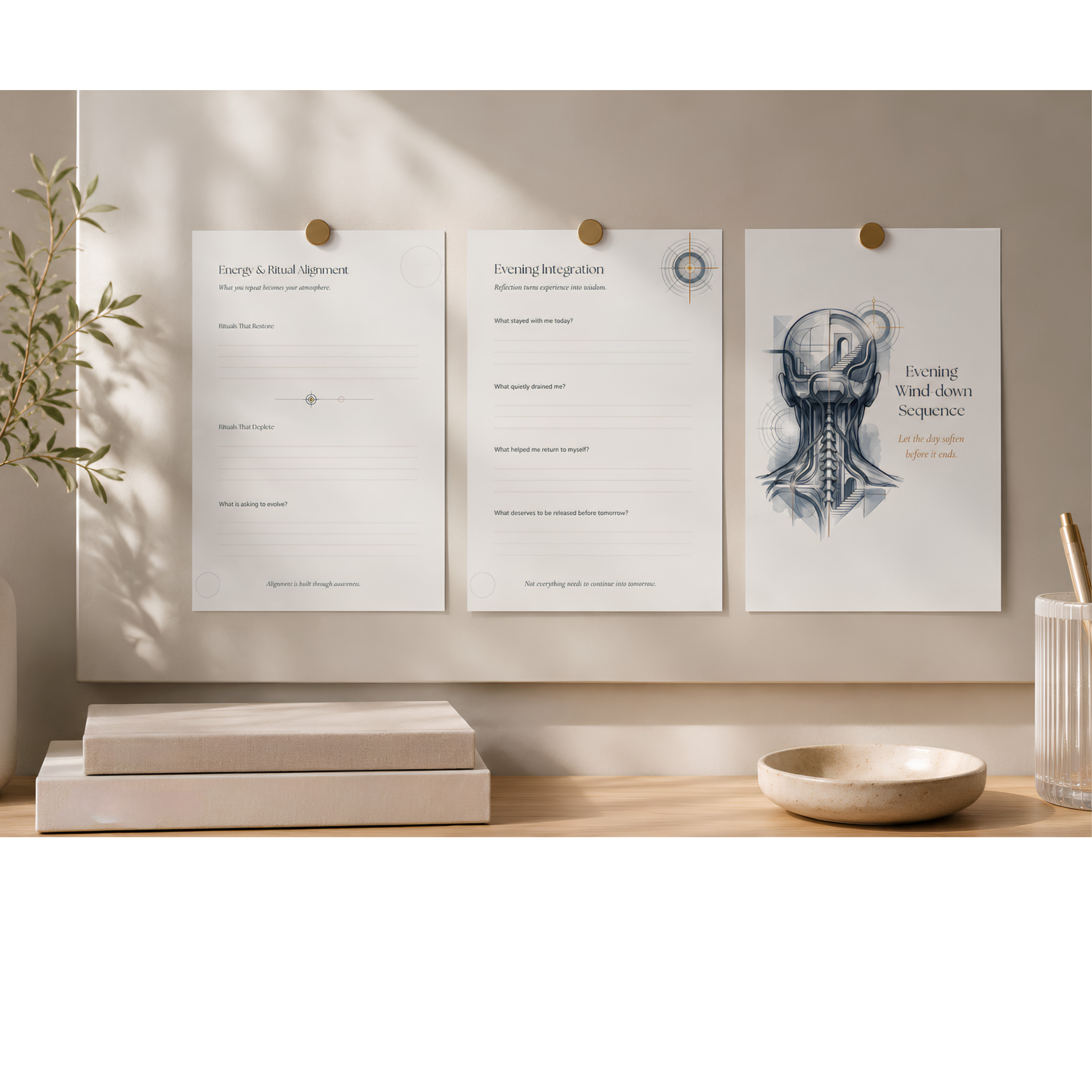 The Ritual Architect | Printable & Digital Ritual Planner for Intentional Living, Daily Alignment & Personal Growth