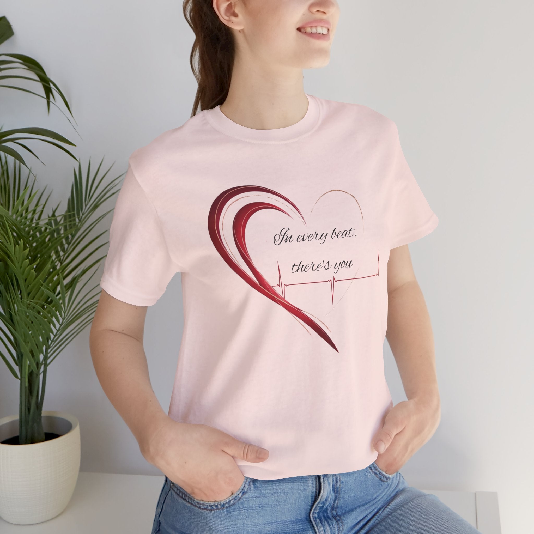 Heartbeat Love Quota Unisex Tee