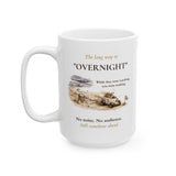 The Long Way to “Overnight” Mug – Motivational Coffee Mug for Quiet Progress