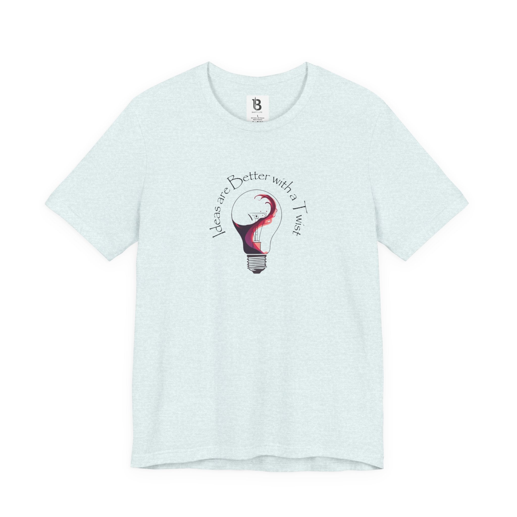 Creative Flow Lightbulb Unisex Tee - "Things are Better with a Twist"