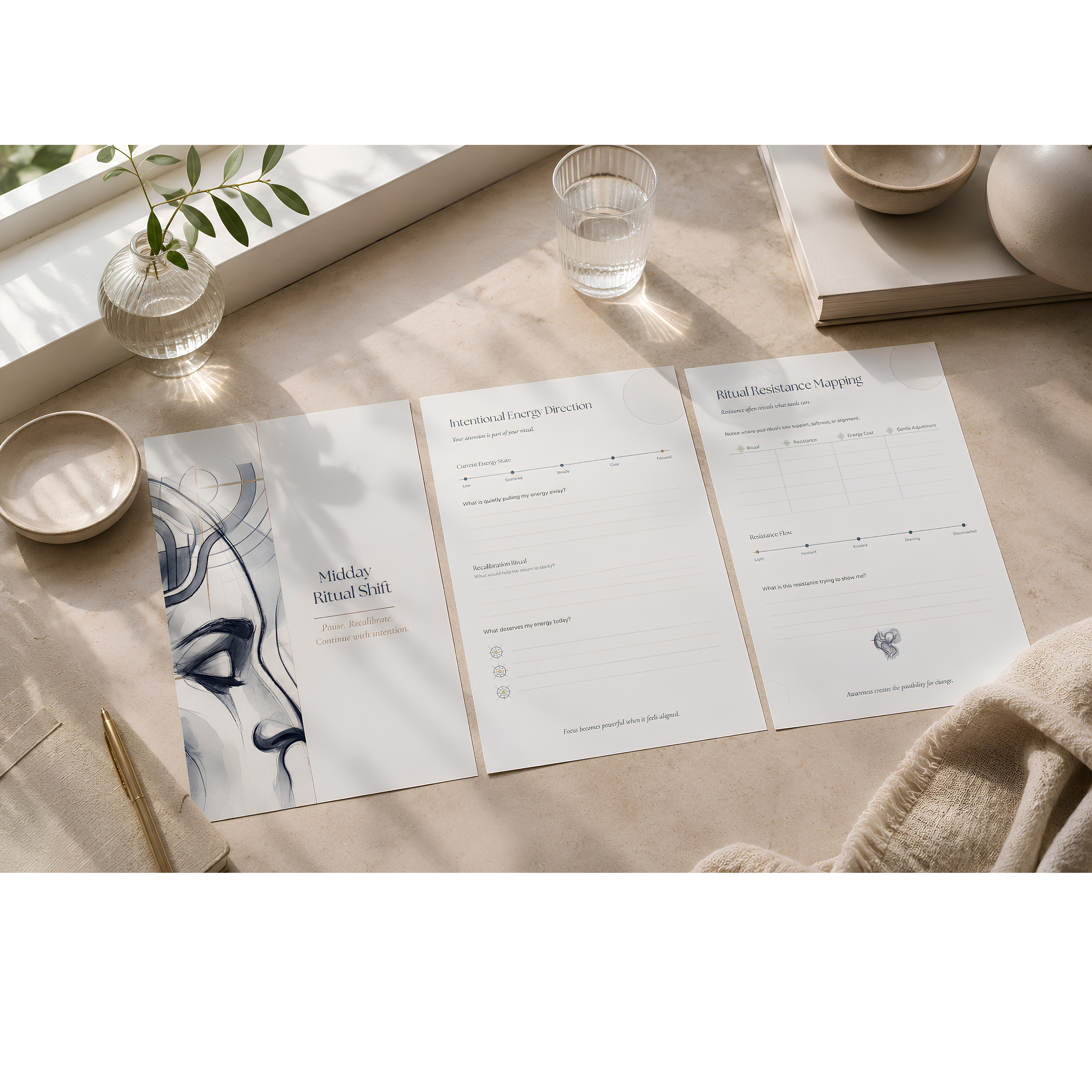 The Ritual Architect | Printable & Digital Ritual Planner for Intentional Living, Daily Alignment & Personal Growth