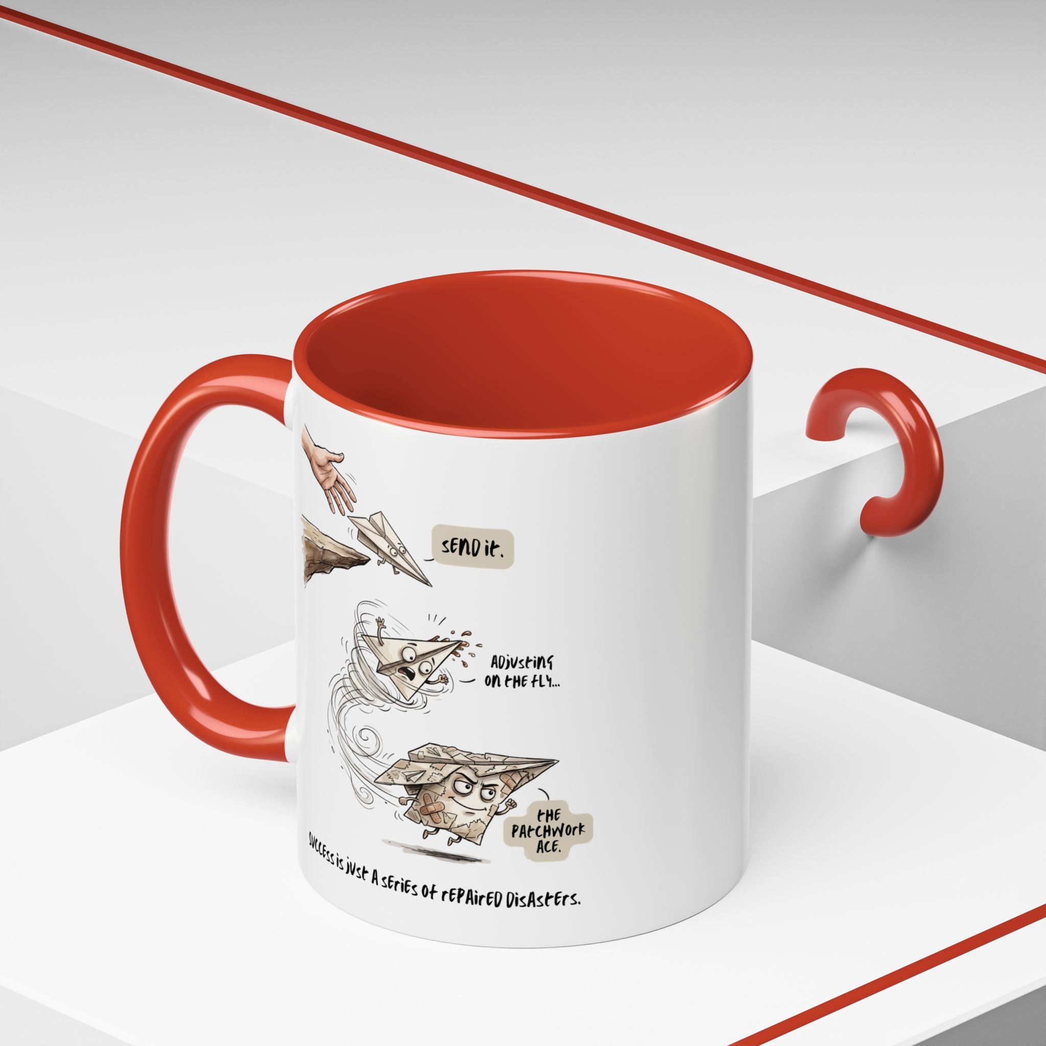 Send It Mug – Funny Motivational Coffee Mug for Creators & Entrepreneurs