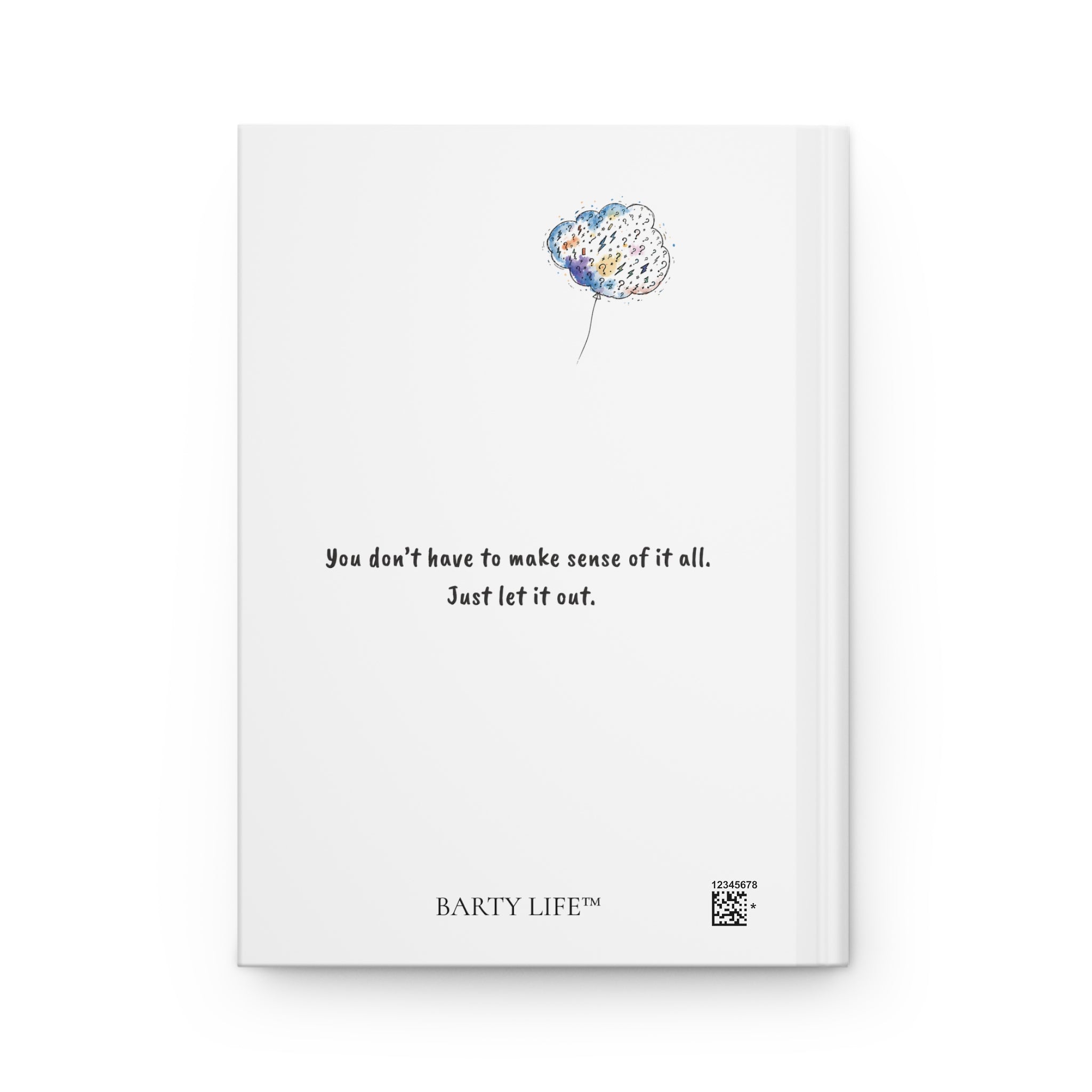 Still Moving Journal – Inspirational Mental Health Notebook | “Even with all this in my head”
