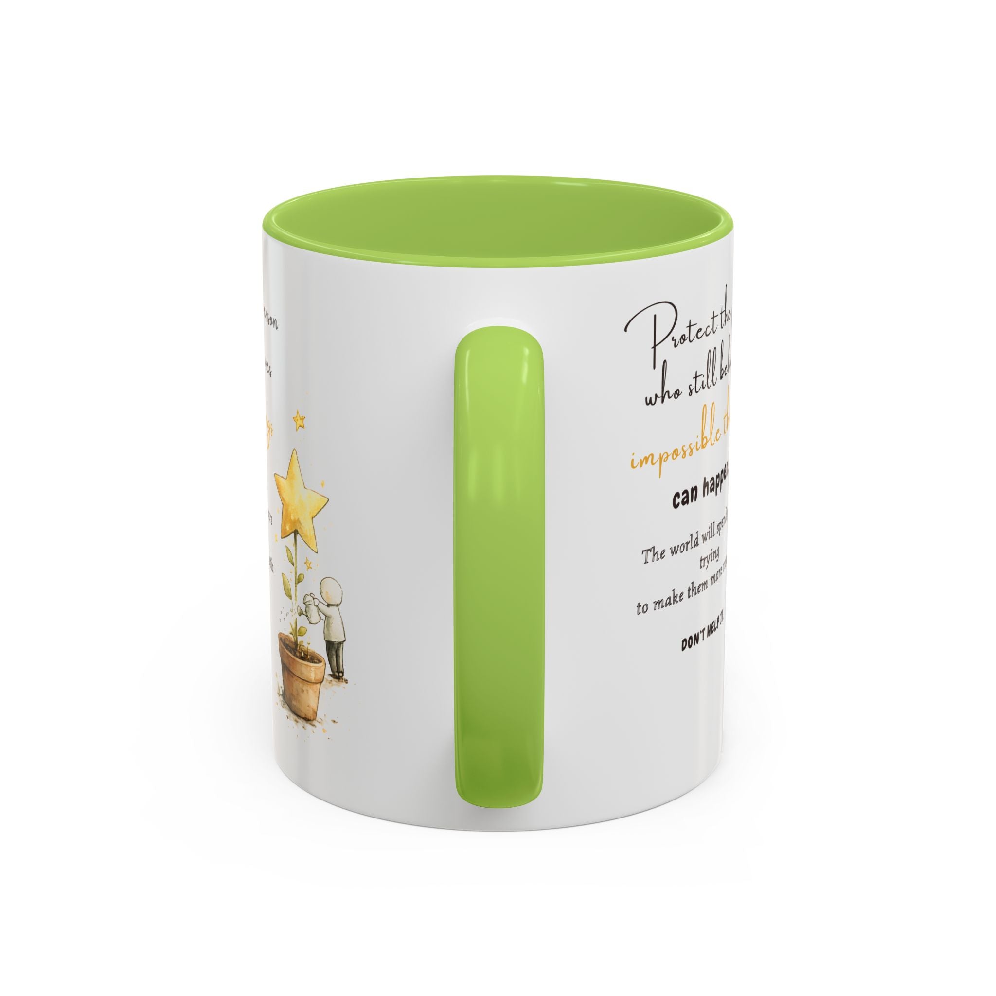 Protect the Impossible Mug – Inspirational Coffee Mug for Dreamers