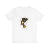 Gold Nefertiti T-Shirt - Embrace Timeless Elegance