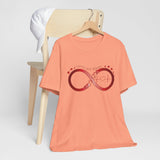 T-Shirt with Infinity Symbol and Hearts Forever and Always Design