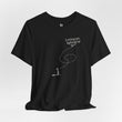 Letting Go, Lighting Up T-Shirt – Minimalist Inspirational Tee | Paper Plane Design | Mindful Aesthetic Shirt